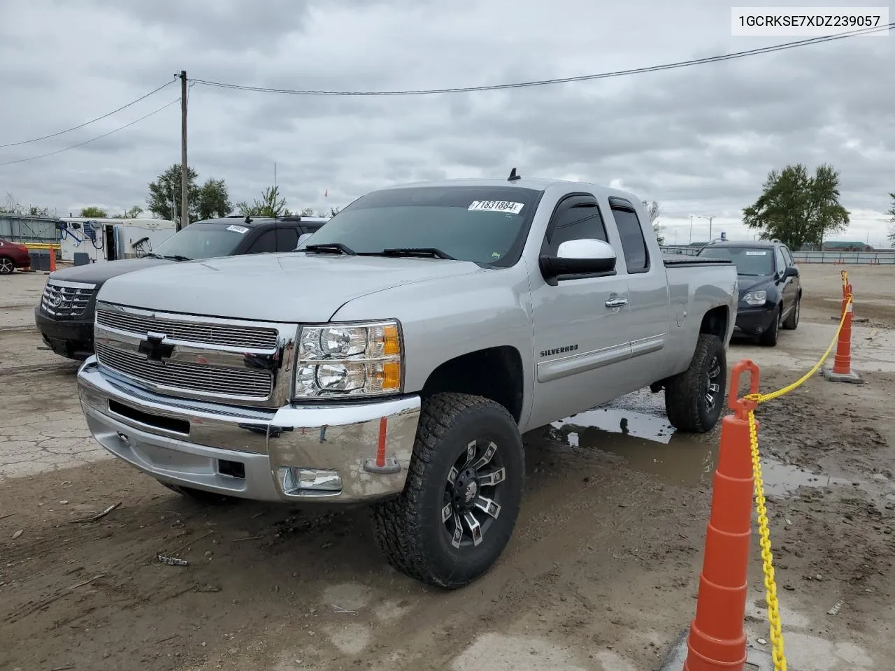 2013 Chevrolet Silverado K1500 Lt VIN: 1GCRKSE7XDZ239057 Lot: 71831884