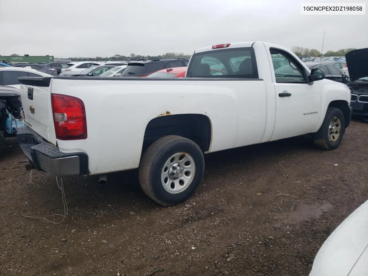 2013 Chevrolet Silverado C1500 VIN: 1GCNCPEX2DZ198058 Lot: 71844874