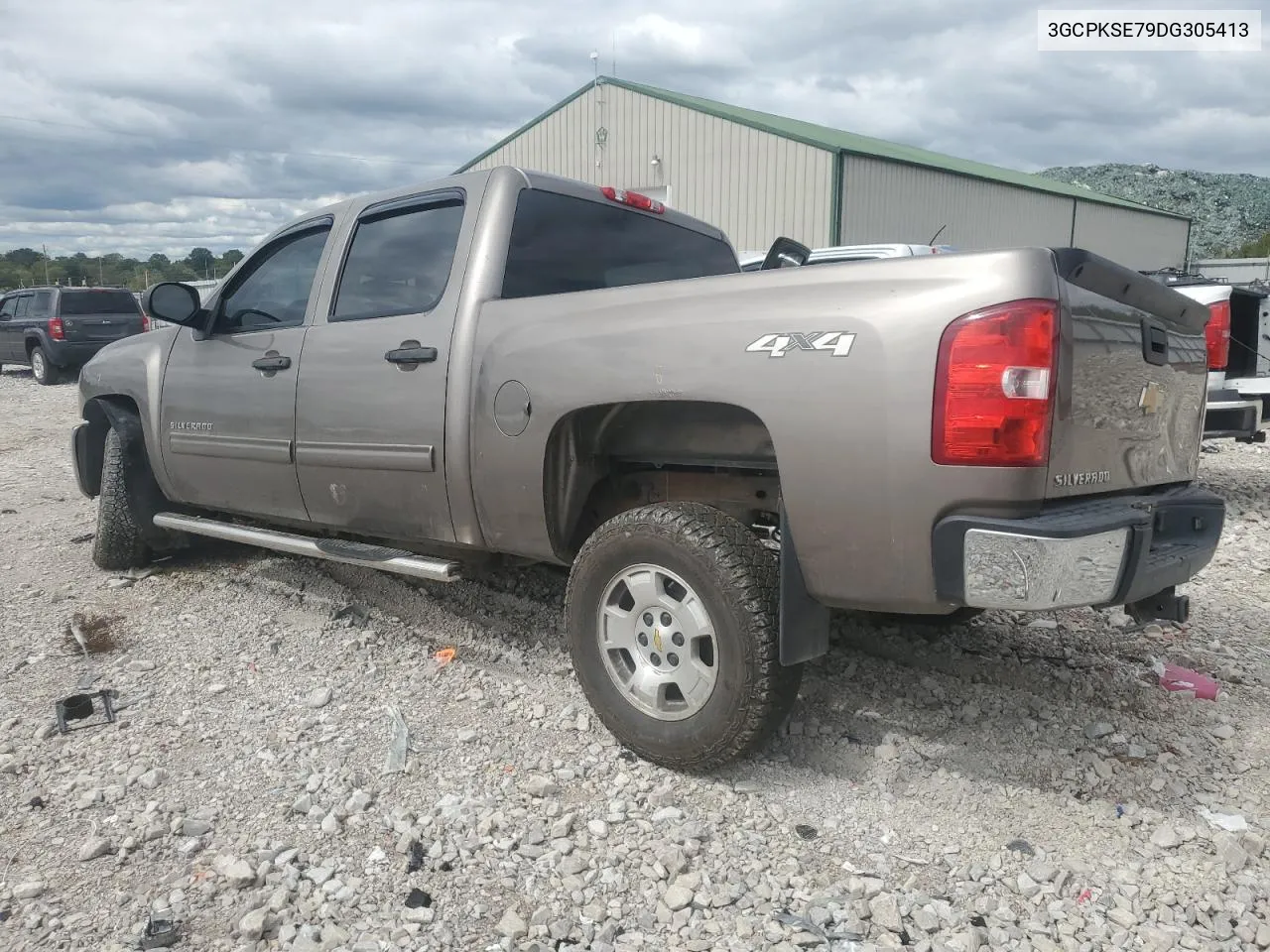 2013 Chevrolet Silverado K1500 Lt VIN: 3GCPKSE79DG305413 Lot: 71937844