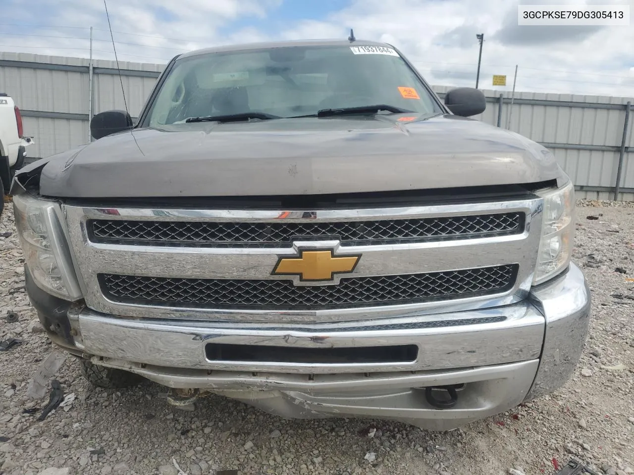 2013 Chevrolet Silverado K1500 Lt VIN: 3GCPKSE79DG305413 Lot: 71937844