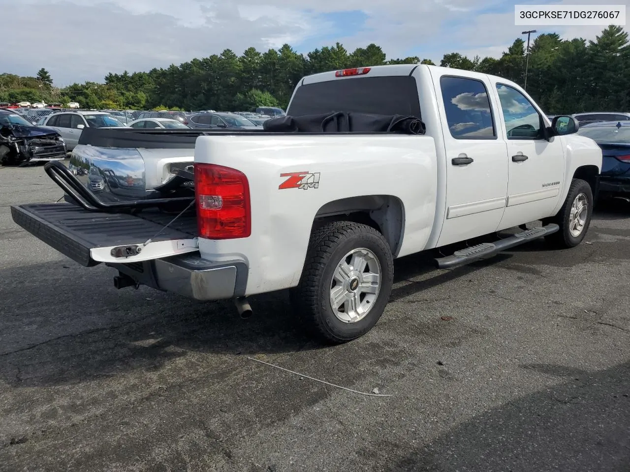 2013 Chevrolet Silverado K1500 Lt VIN: 3GCPKSE71DG276067 Lot: 72164484