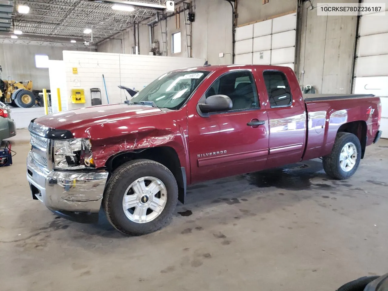 2013 Chevrolet Silverado K1500 Lt VIN: 1GCRKSE78DZ236187 Lot: 72168074