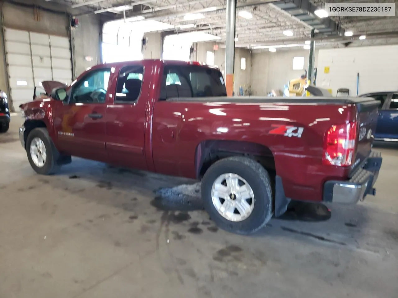 2013 Chevrolet Silverado K1500 Lt VIN: 1GCRKSE78DZ236187 Lot: 72168074