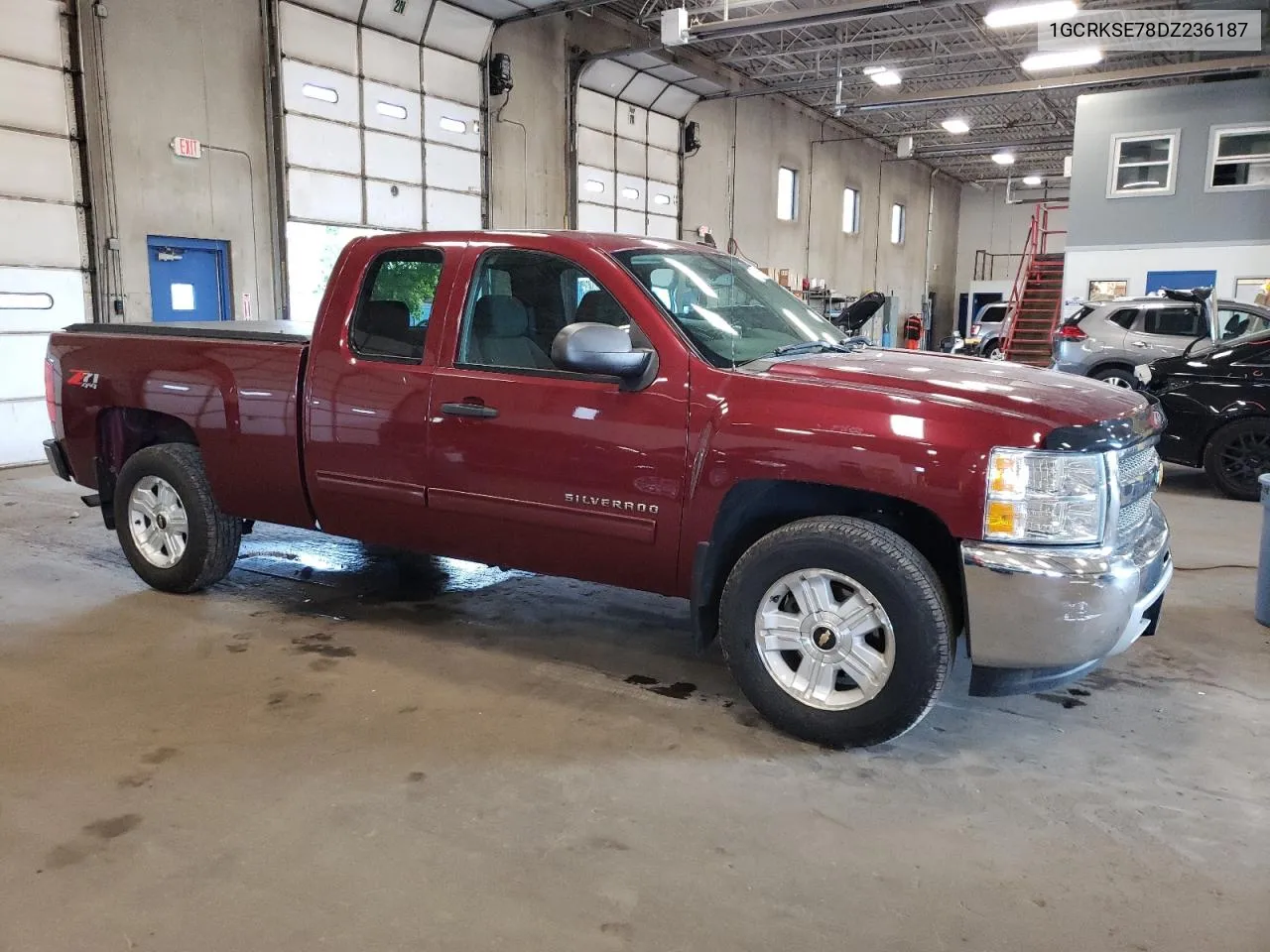 2013 Chevrolet Silverado K1500 Lt VIN: 1GCRKSE78DZ236187 Lot: 72168074