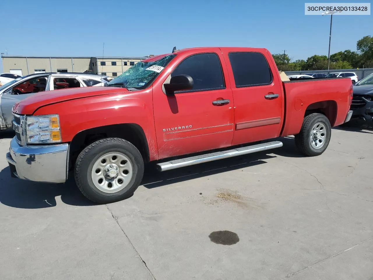 2013 Chevrolet Silverado C1500 Ls VIN: 3GCPCREA3DG133428 Lot: 72191114