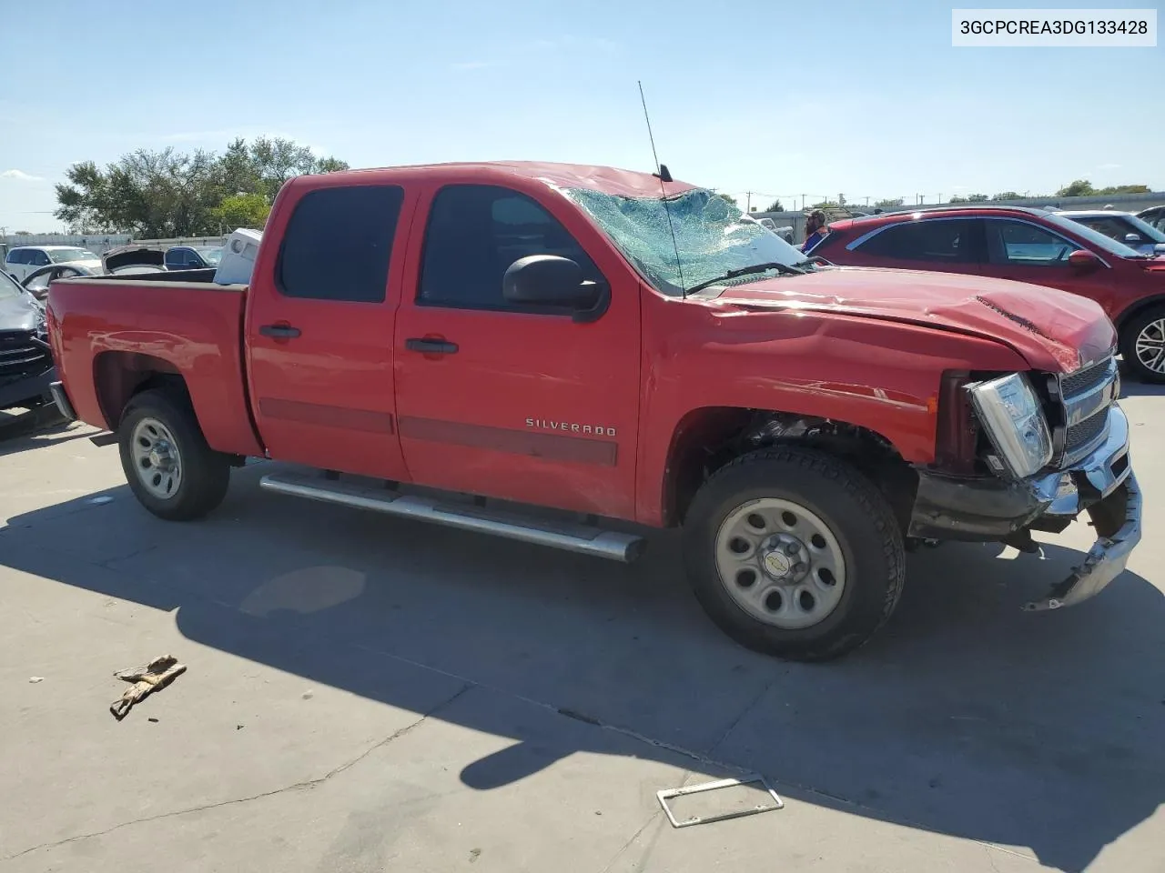 2013 Chevrolet Silverado C1500 Ls VIN: 3GCPCREA3DG133428 Lot: 72191114