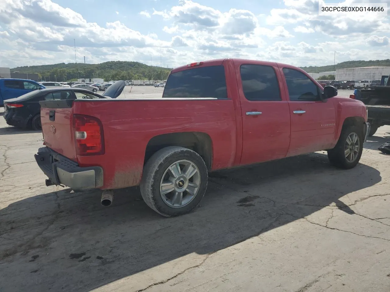 2013 Chevrolet Silverado C1500 Lt VIN: 3GCPCSE0XDG144666 Lot: 72321714