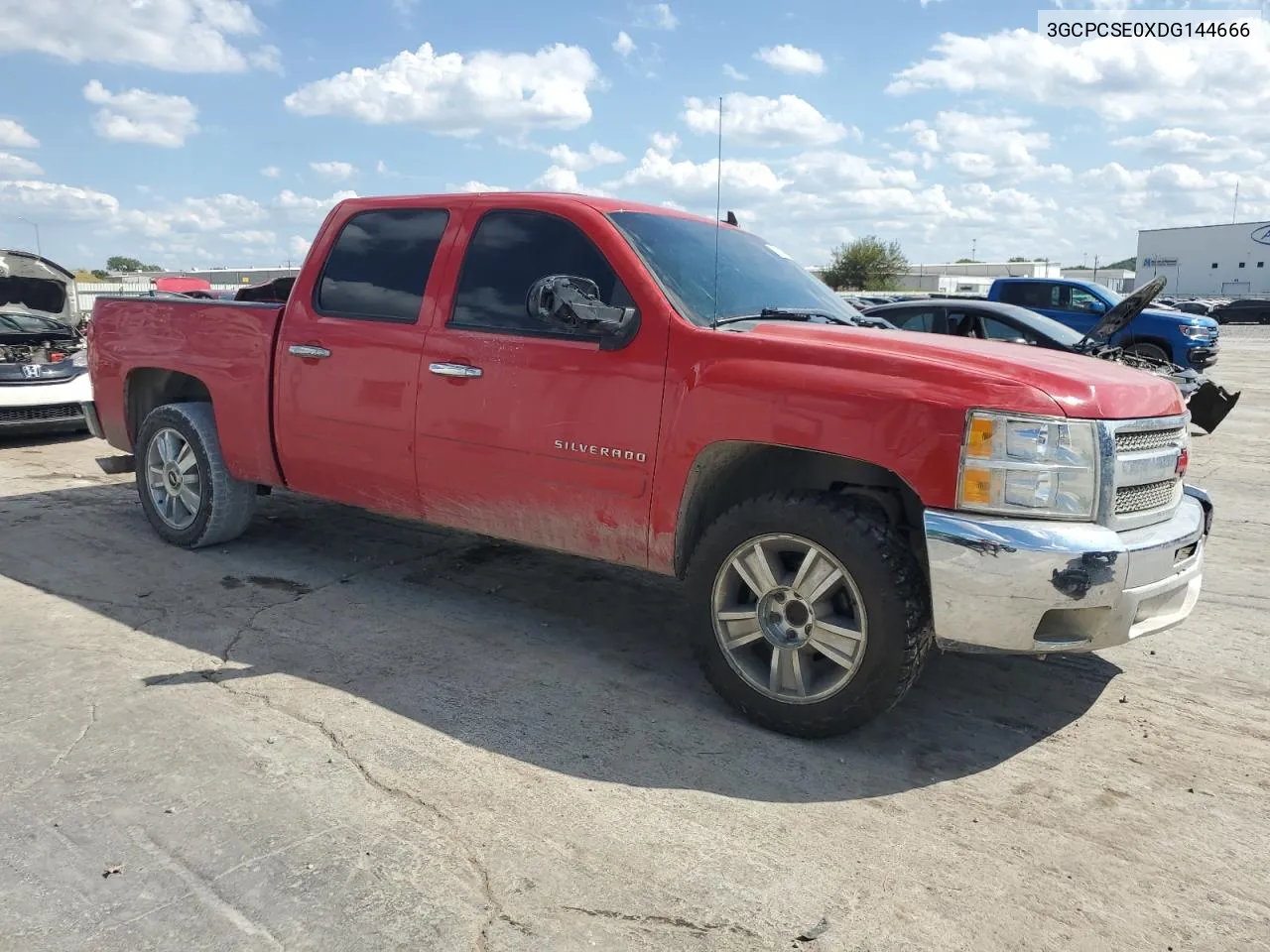 2013 Chevrolet Silverado C1500 Lt VIN: 3GCPCSE0XDG144666 Lot: 72321714