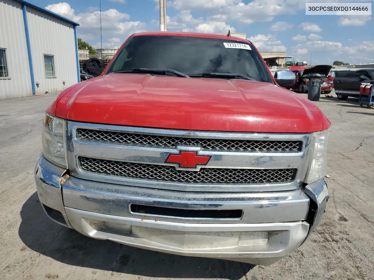 2013 Chevrolet Silverado C1500 Lt VIN: 3GCPCSE0XDG144666 Lot: 72321714