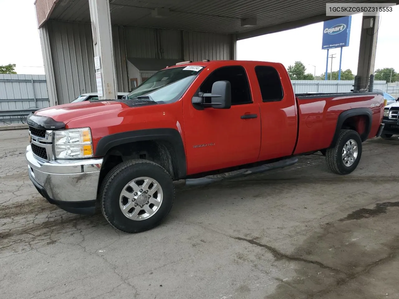 1GC5KZCG5DZ315553 2013 Chevrolet Silverado K3500