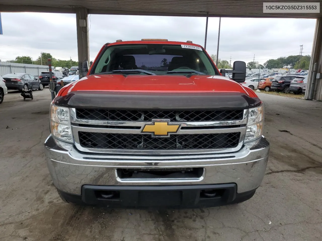 1GC5KZCG5DZ315553 2013 Chevrolet Silverado K3500