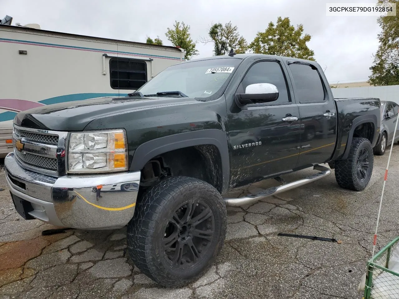 2013 Chevrolet Silverado K1500 Lt VIN: 3GCPKSE79DG192854 Lot: 72557084