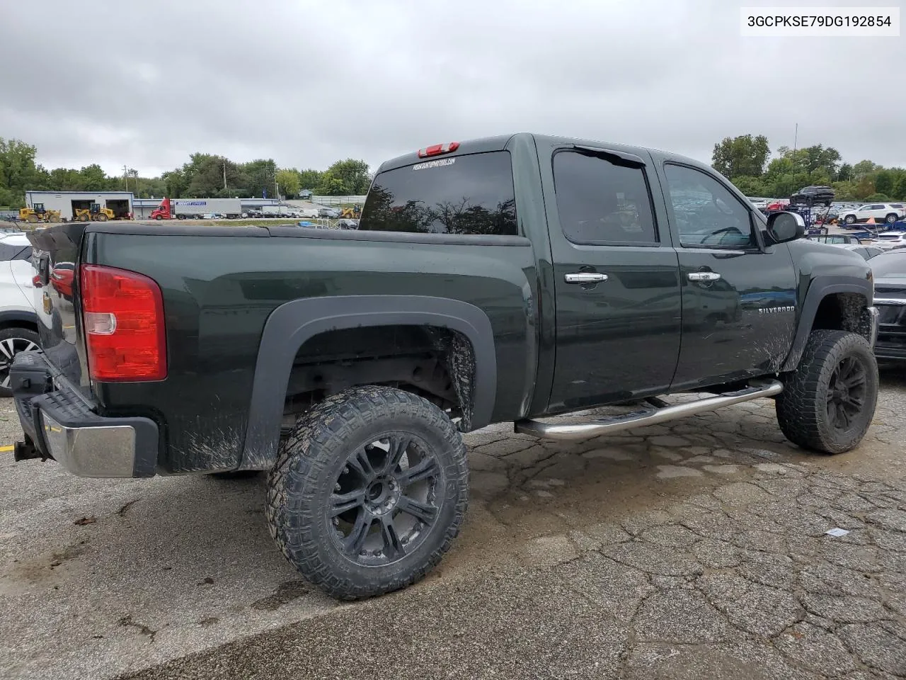 2013 Chevrolet Silverado K1500 Lt VIN: 3GCPKSE79DG192854 Lot: 72557084