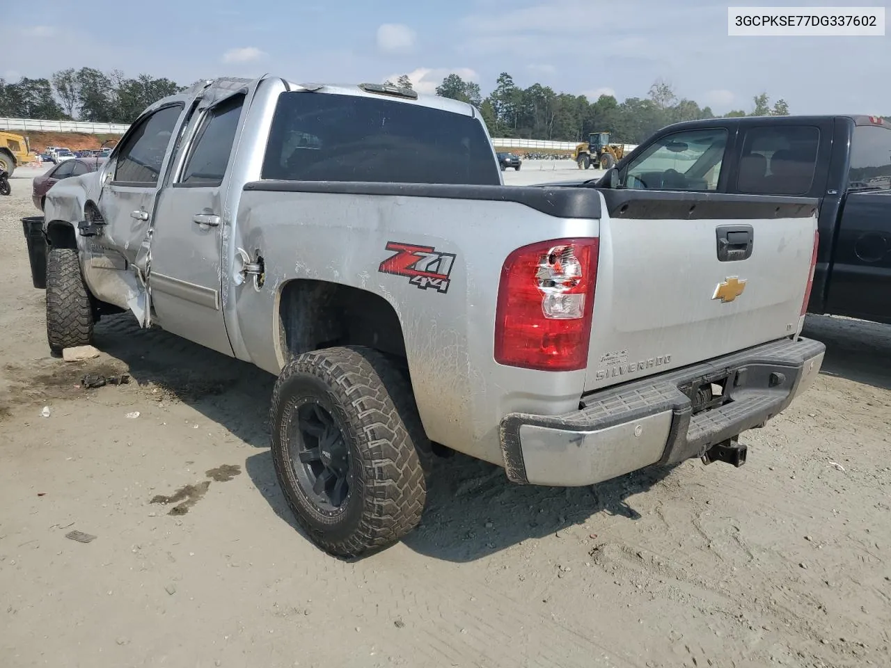 2013 Chevrolet Silverado K1500 Lt VIN: 3GCPKSE77DG337602 Lot: 72607864