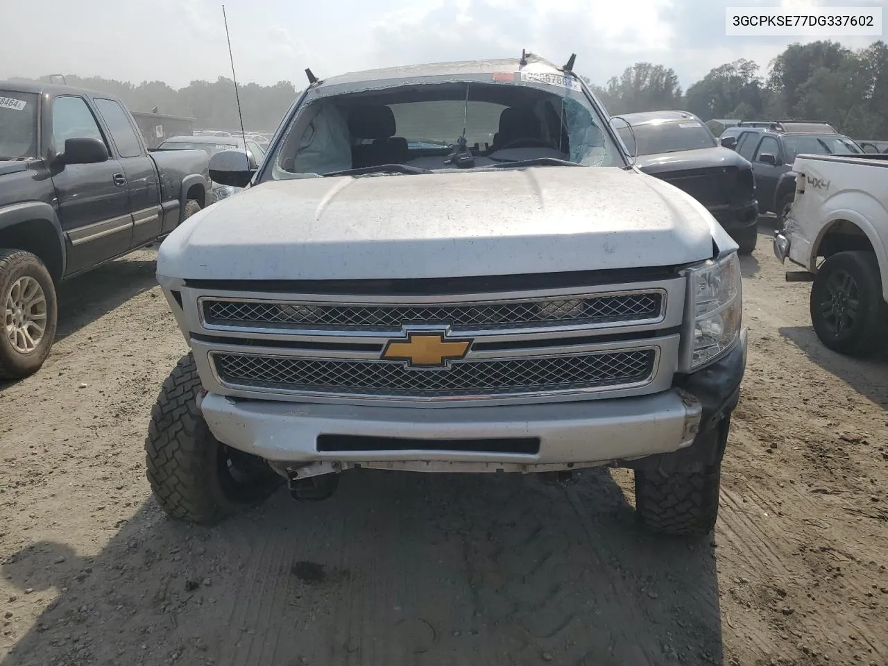 2013 Chevrolet Silverado K1500 Lt VIN: 3GCPKSE77DG337602 Lot: 72607864