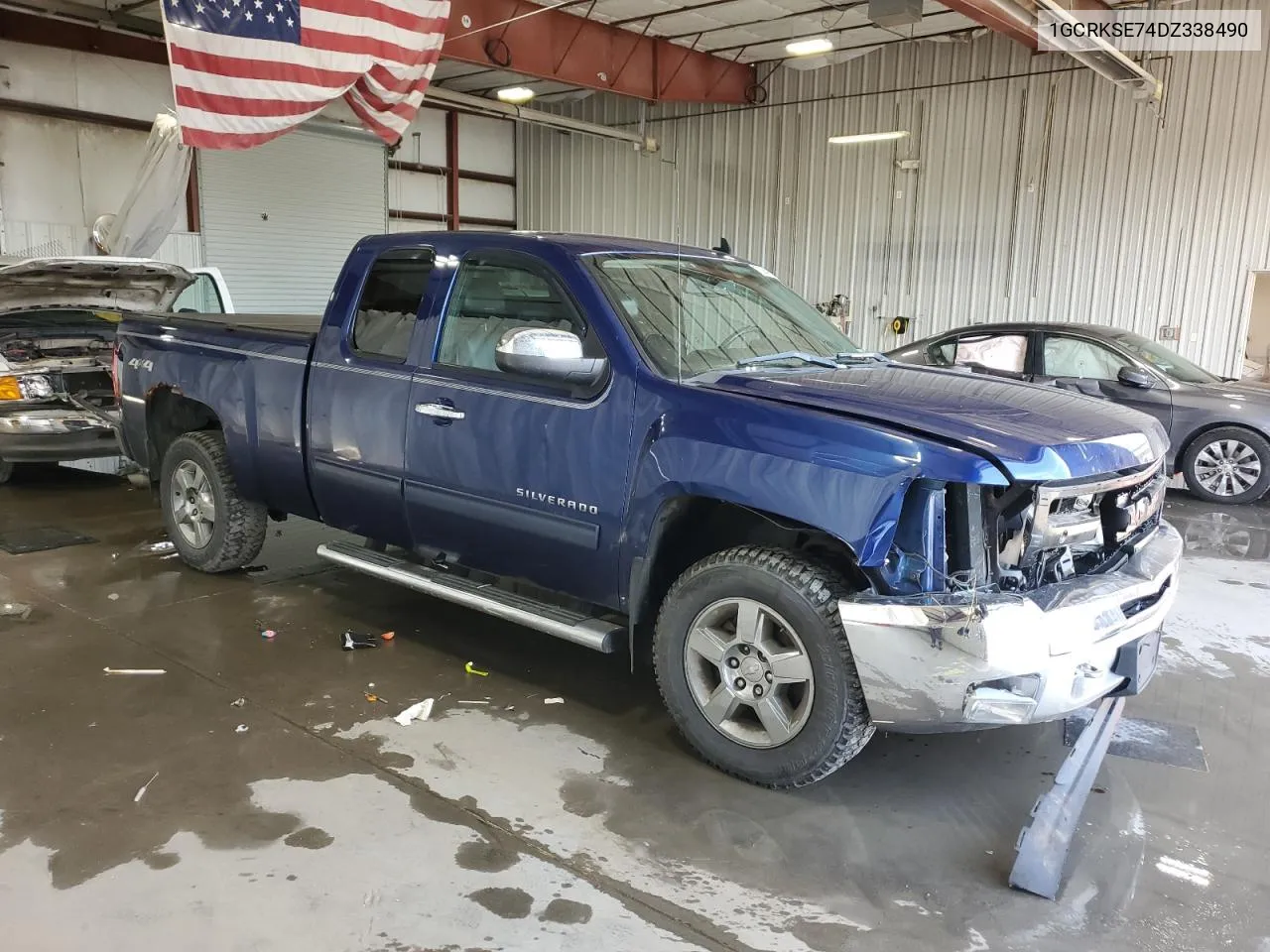 2013 Chevrolet Silverado K1500 Lt VIN: 1GCRKSE74DZ338490 Lot: 72947884