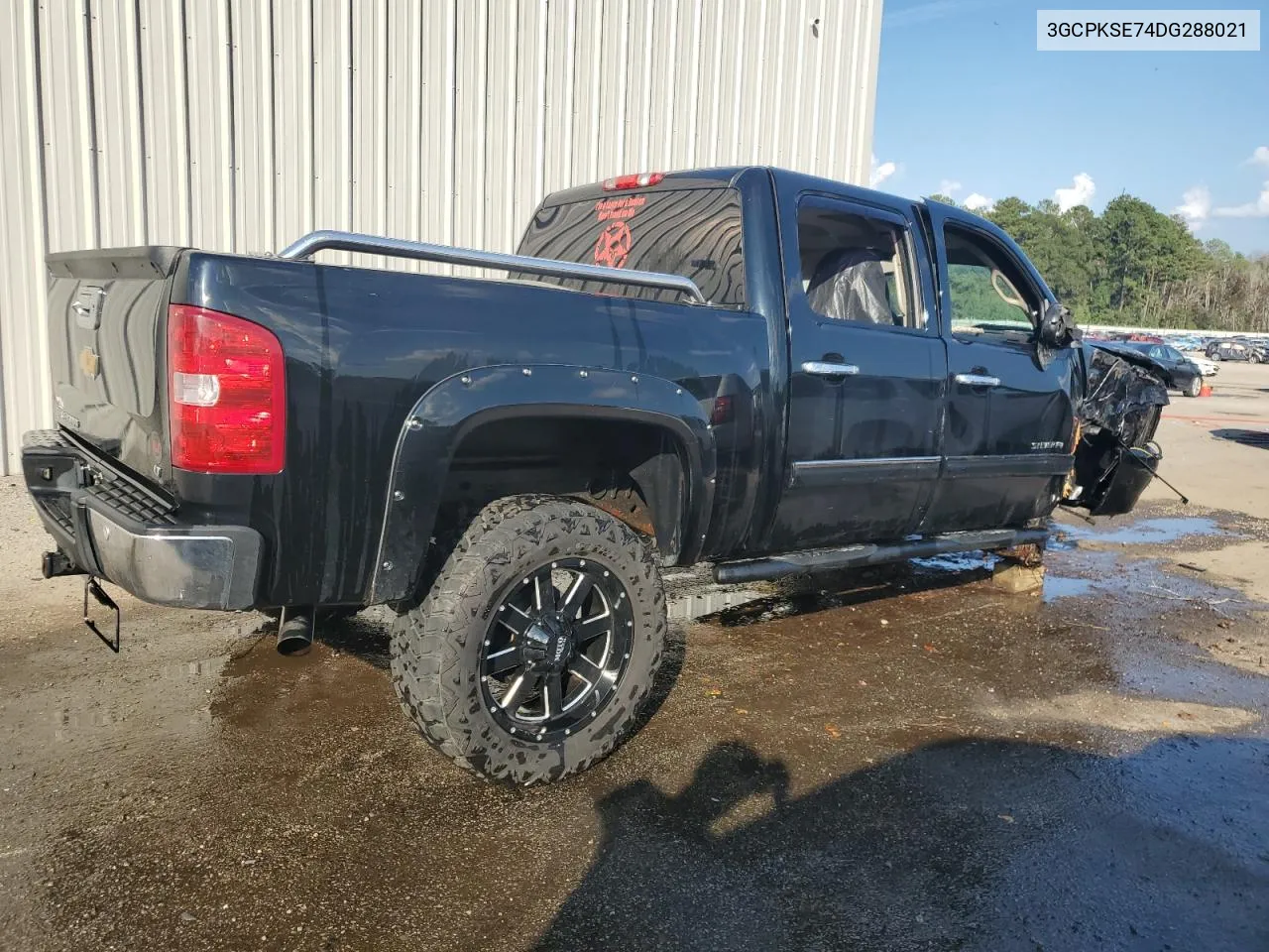 2013 Chevrolet Silverado K1500 Lt VIN: 3GCPKSE74DG288021 Lot: 72950494