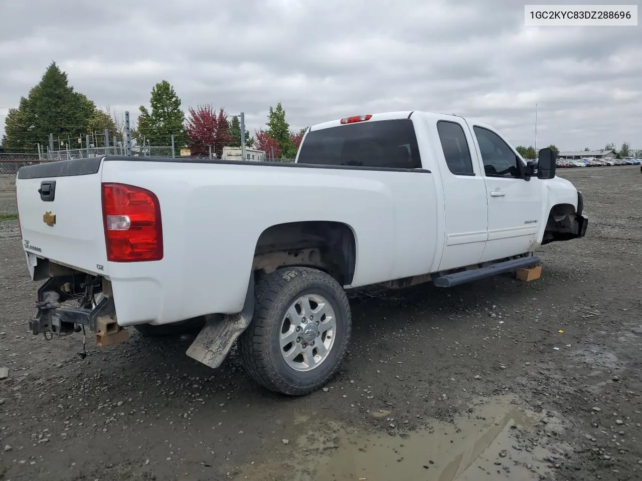 1GC2KYC83DZ288696 2013 Chevrolet Silverado K2500 Heavy Duty Ltz