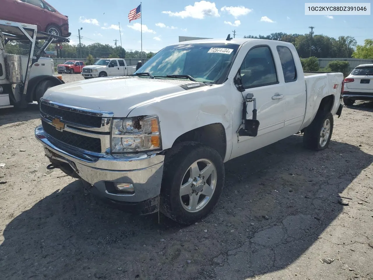 2013 Chevrolet Silverado K2500 Heavy Duty Ltz VIN: 1GC2KYC88DZ391046 Lot: 72974404