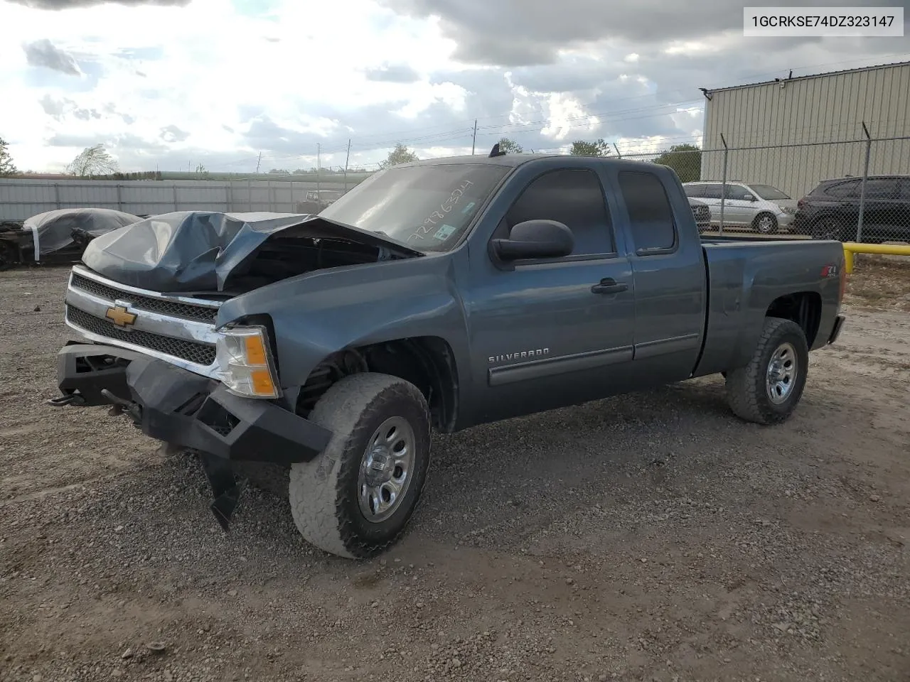 2013 Chevrolet Silverado K1500 Lt VIN: 1GCRKSE74DZ323147 Lot: 72986324