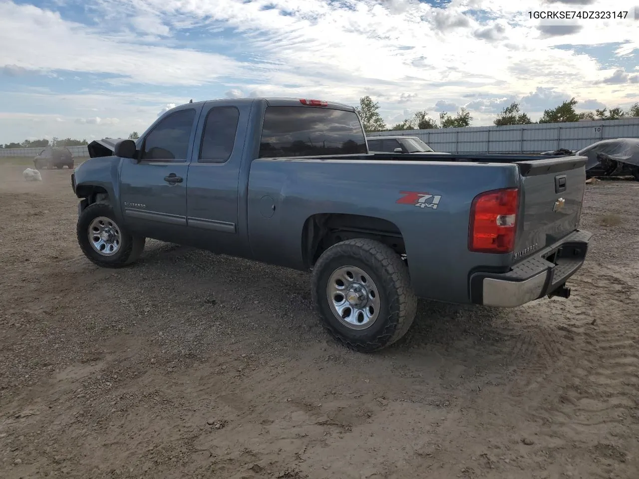 2013 Chevrolet Silverado K1500 Lt VIN: 1GCRKSE74DZ323147 Lot: 72986324