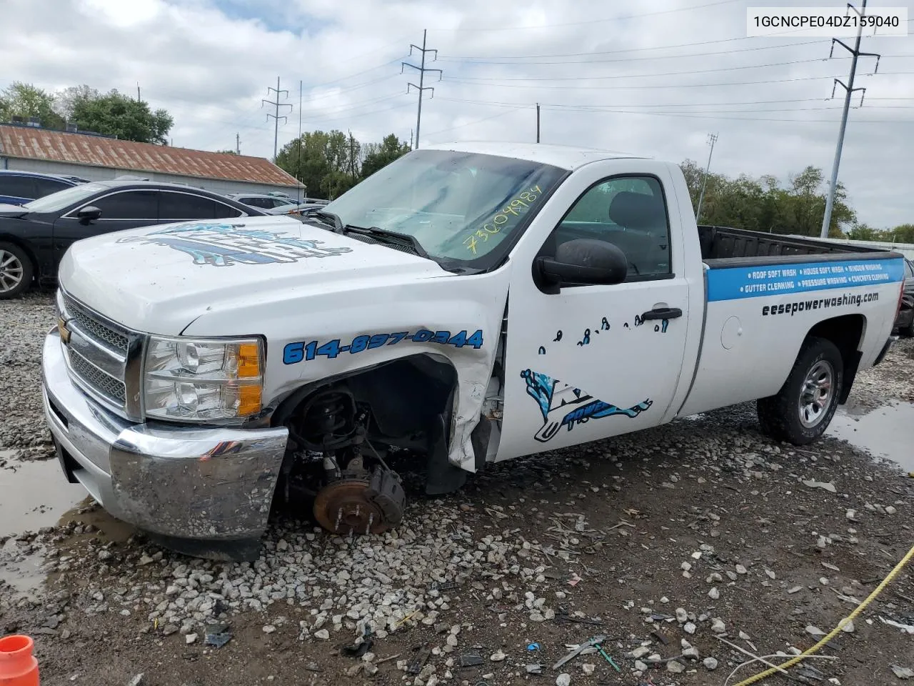 2013 Chevrolet Silverado C1500 VIN: 1GCNCPE04DZ159040 Lot: 73004984