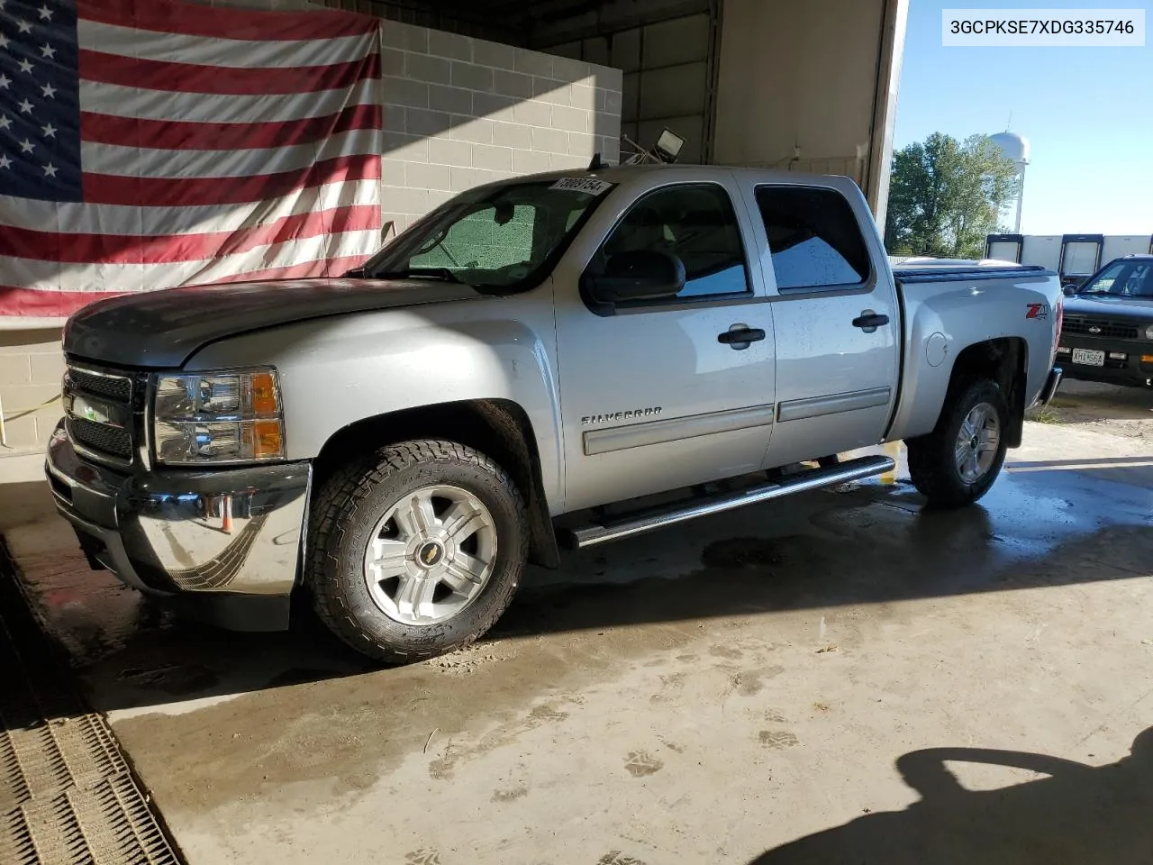 2013 Chevrolet Silverado K1500 Lt VIN: 3GCPKSE7XDG335746 Lot: 73009154