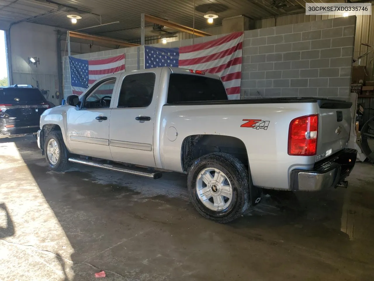 2013 Chevrolet Silverado K1500 Lt VIN: 3GCPKSE7XDG335746 Lot: 73009154