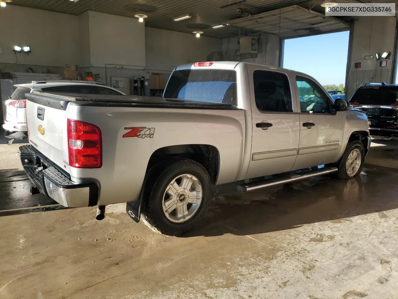 2013 Chevrolet Silverado K1500 Lt VIN: 3GCPKSE7XDG335746 Lot: 73009154