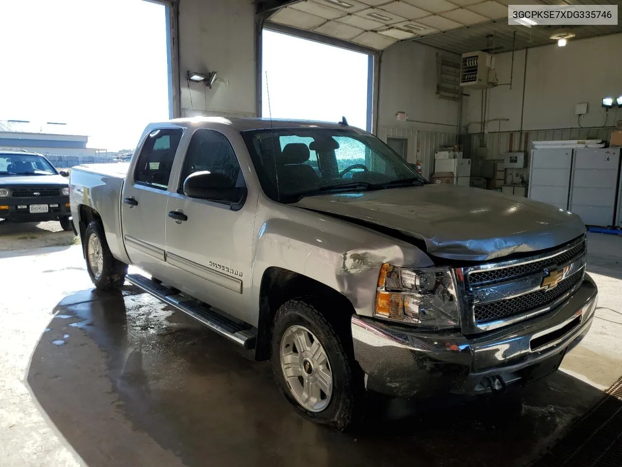 2013 Chevrolet Silverado K1500 Lt VIN: 3GCPKSE7XDG335746 Lot: 73009154