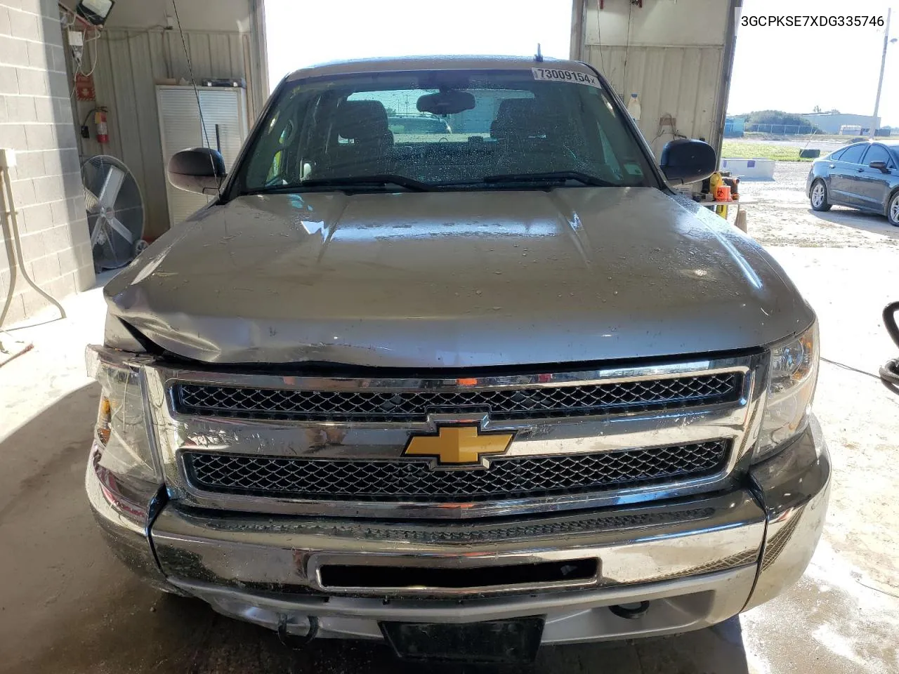 2013 Chevrolet Silverado K1500 Lt VIN: 3GCPKSE7XDG335746 Lot: 73009154