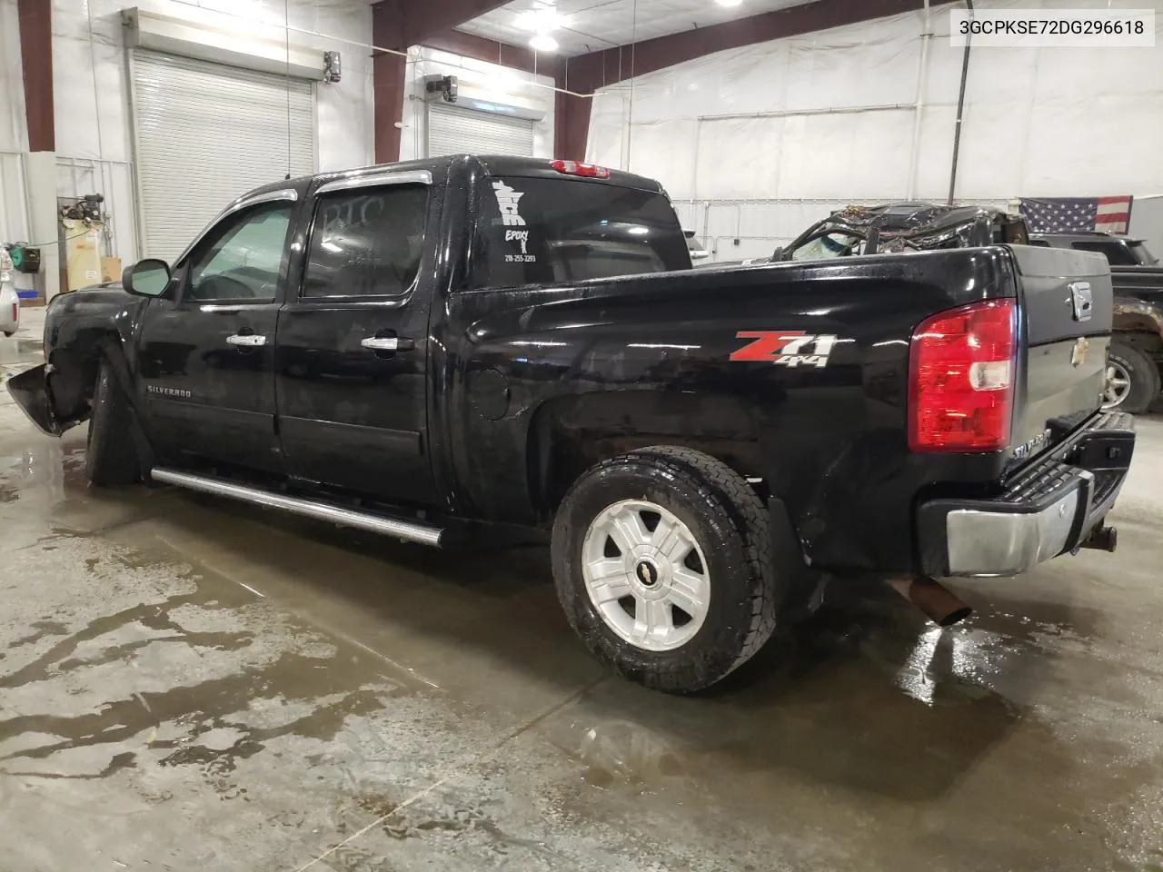 2013 Chevrolet Silverado K1500 Lt VIN: 3GCPKSE72DG296618 Lot: 73191354