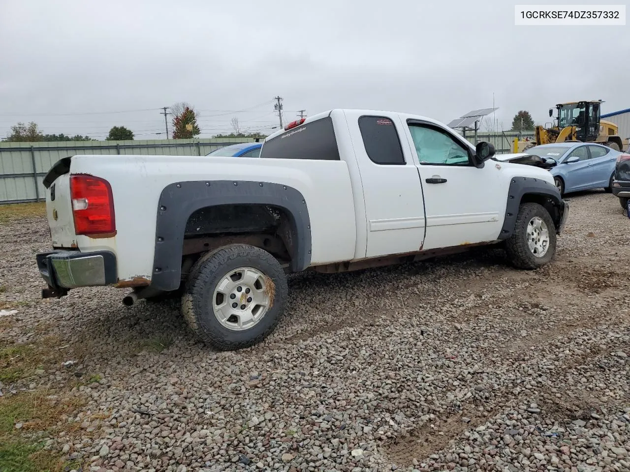 2013 Chevrolet Silverado K1500 Lt VIN: 1GCRKSE74DZ357332 Lot: 73311294