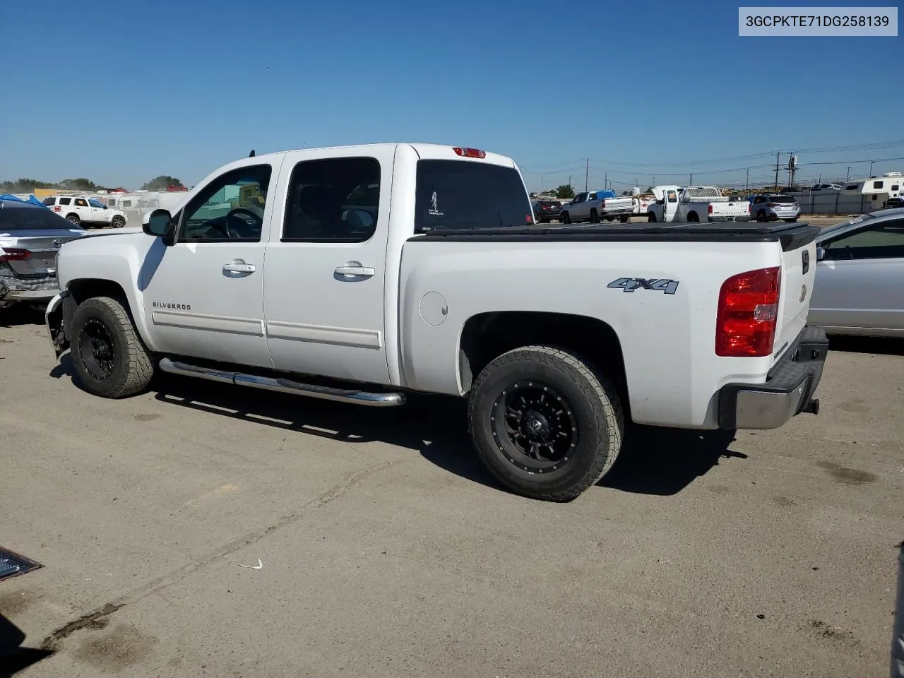 2013 Chevrolet Silverado K1500 Ltz VIN: 3GCPKTE71DG258139 Lot: 73327684