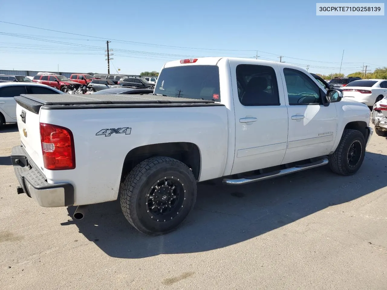 2013 Chevrolet Silverado K1500 Ltz VIN: 3GCPKTE71DG258139 Lot: 73327684