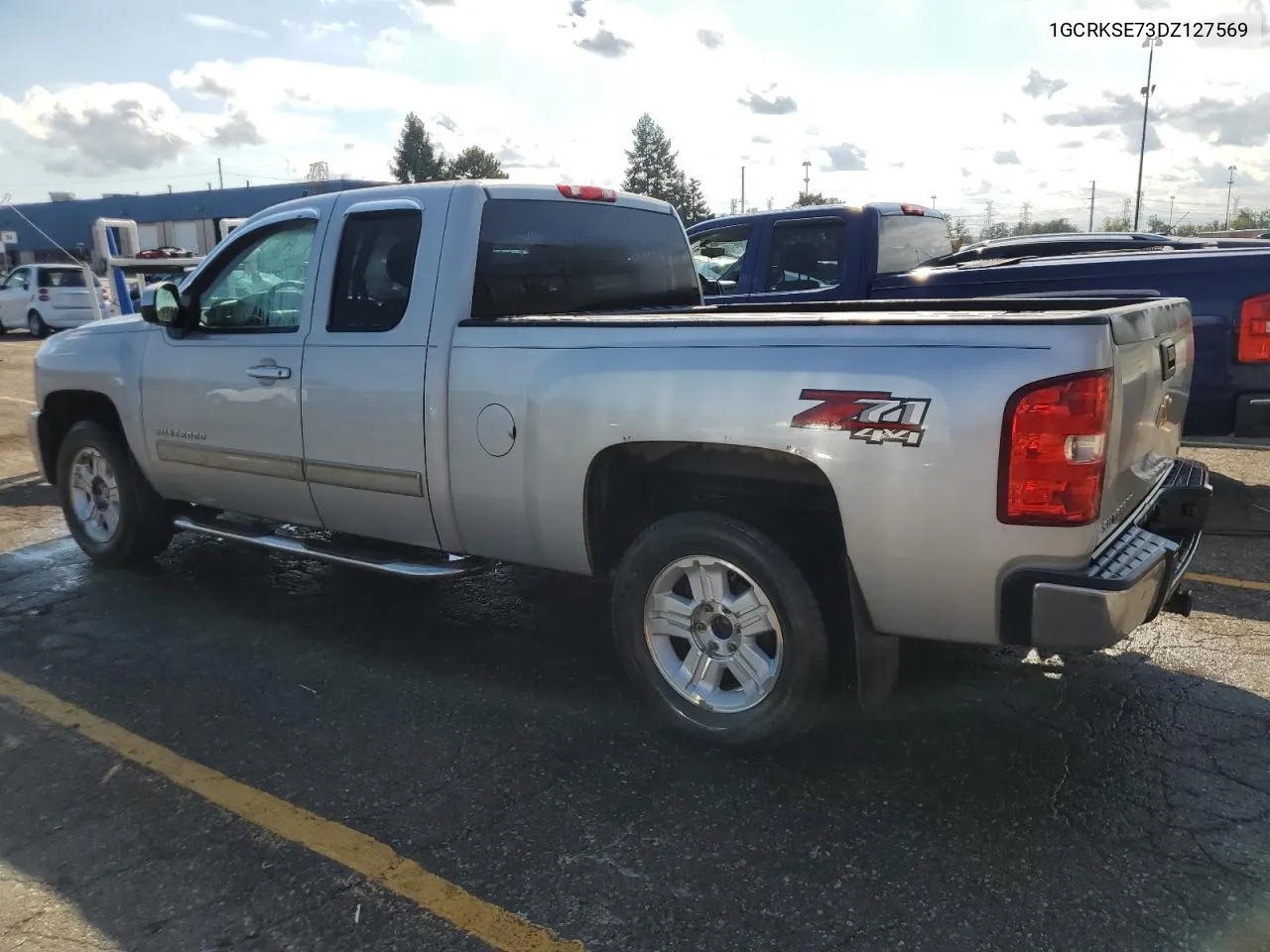 2013 Chevrolet Silverado K1500 Lt VIN: 1GCRKSE73DZ127569 Lot: 73405094