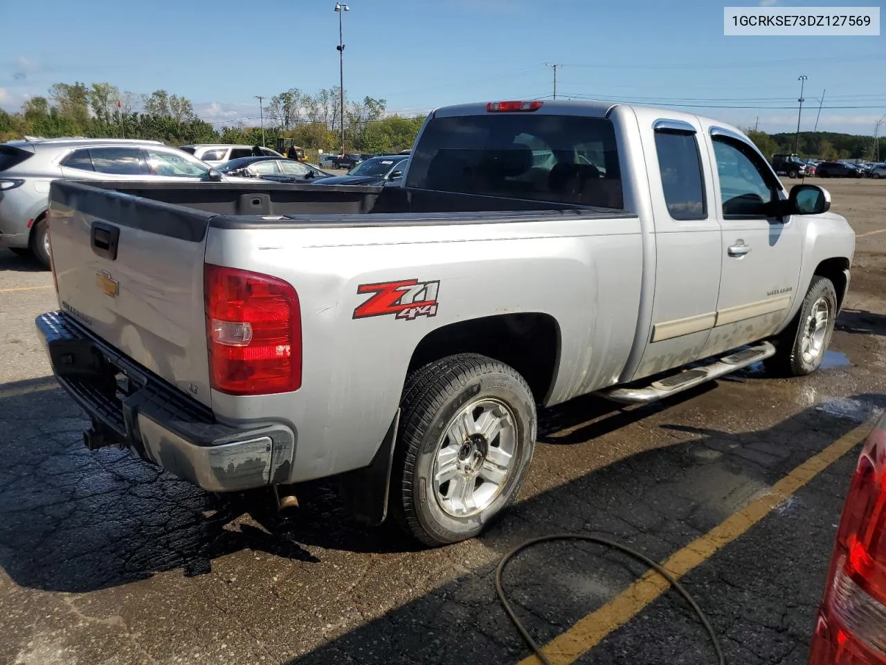 2013 Chevrolet Silverado K1500 Lt VIN: 1GCRKSE73DZ127569 Lot: 73405094