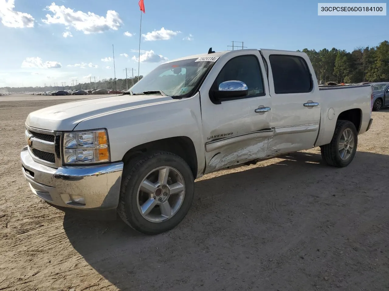 2013 Chevrolet Silverado C1500 Lt VIN: 3GCPCSE06DG184100 Lot: 73424114