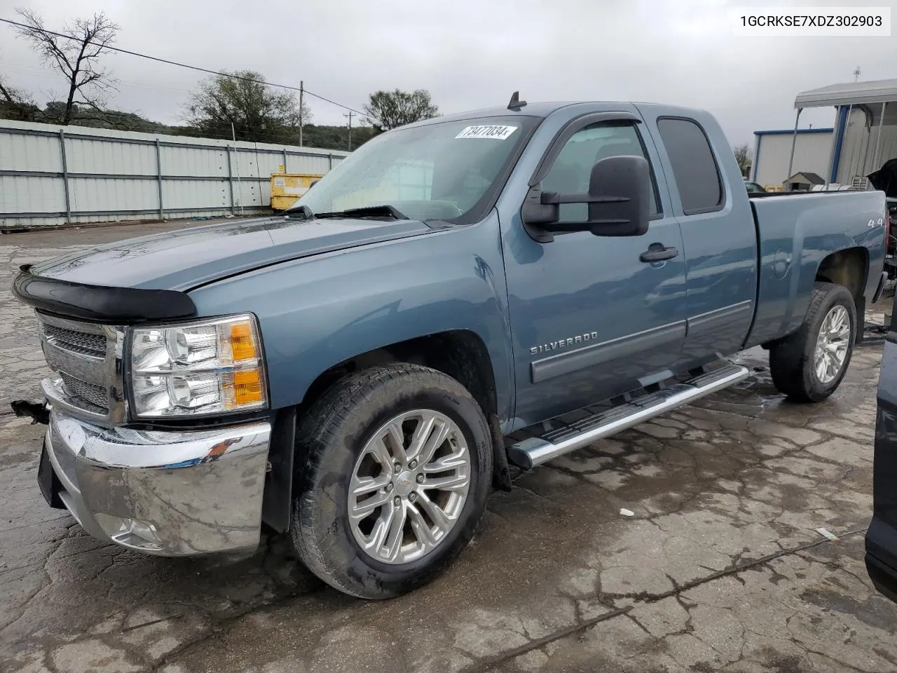 2013 Chevrolet Silverado K1500 Lt VIN: 1GCRKSE7XDZ302903 Lot: 73477034