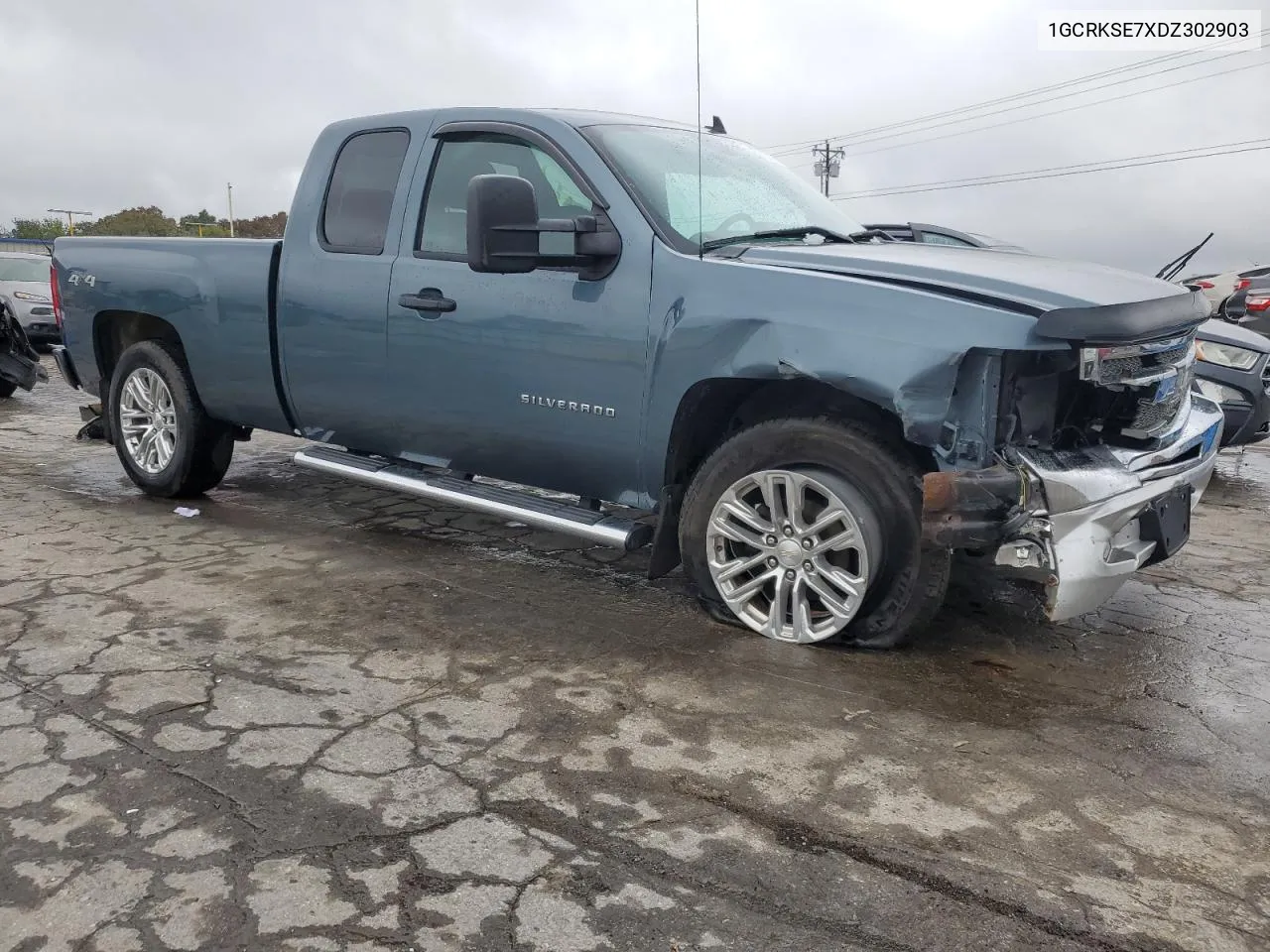 2013 Chevrolet Silverado K1500 Lt VIN: 1GCRKSE7XDZ302903 Lot: 73477034