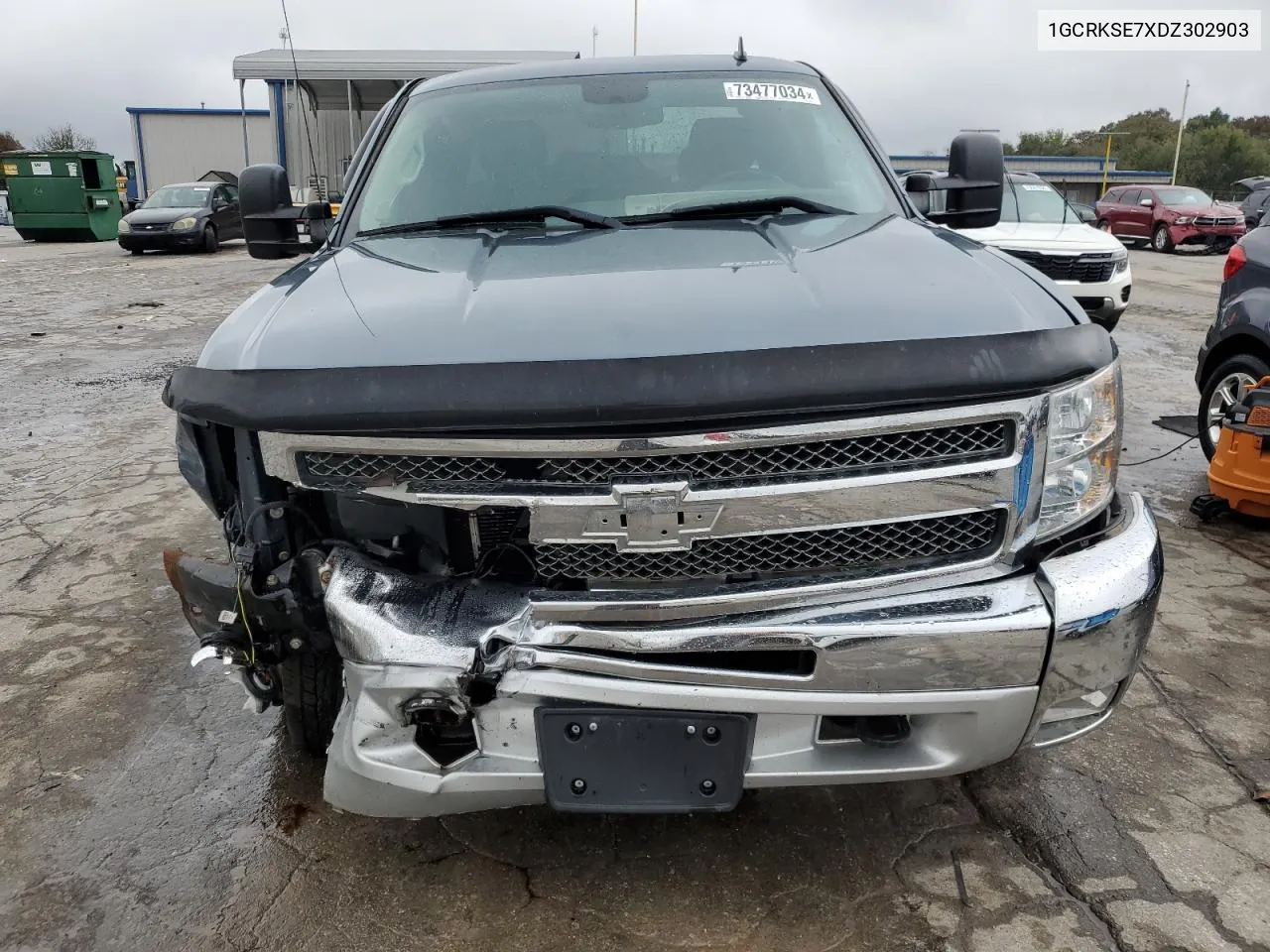 2013 Chevrolet Silverado K1500 Lt VIN: 1GCRKSE7XDZ302903 Lot: 73477034