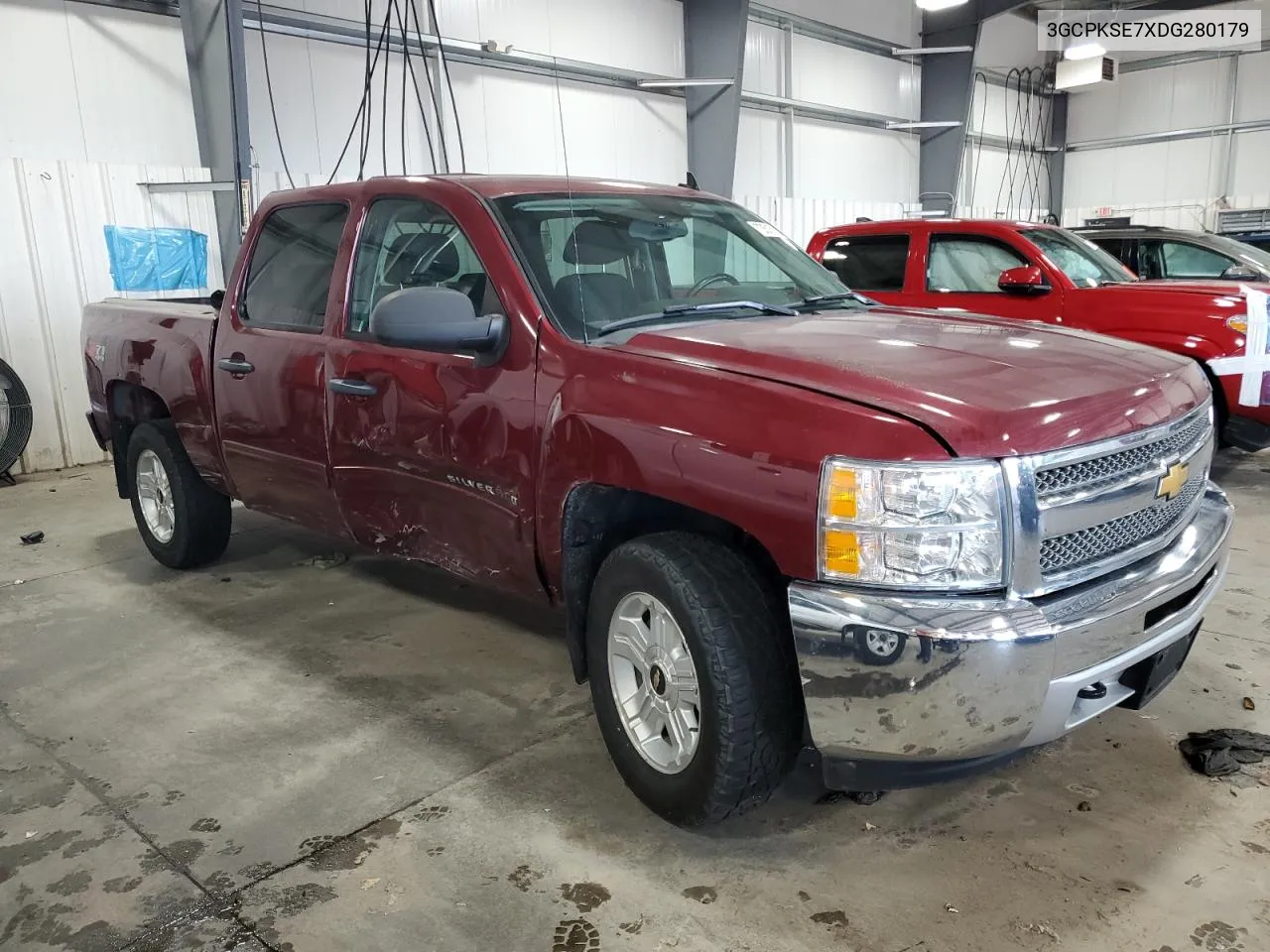 2013 Chevrolet Silverado K1500 Lt VIN: 3GCPKSE7XDG280179 Lot: 73517194