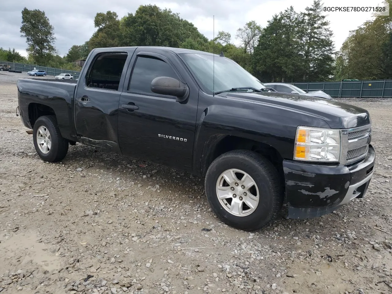 2013 Chevrolet Silverado K1500 Lt VIN: 3GCPKSE78DG271528 Lot: 73568754