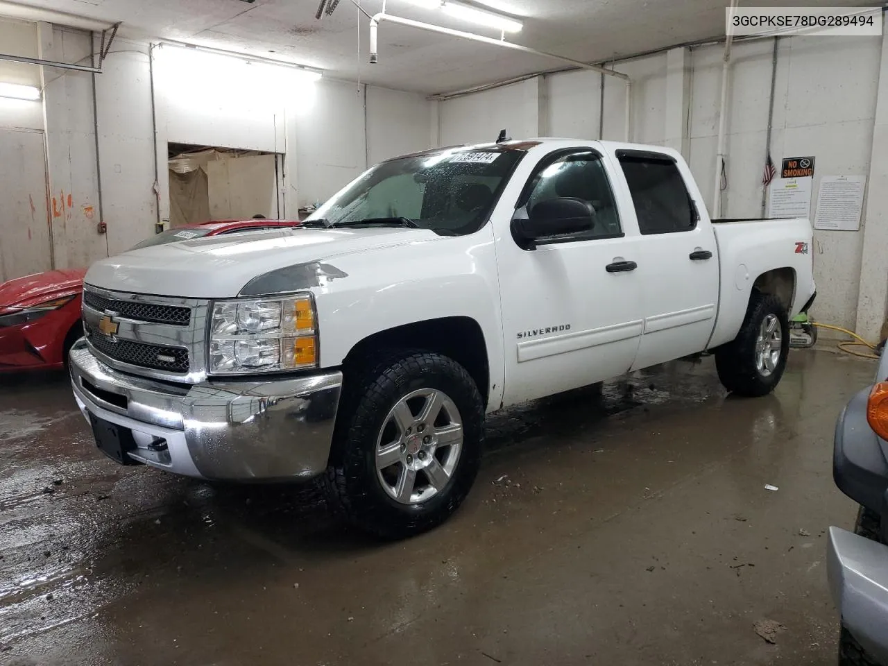 2013 Chevrolet Silverado K1500 Lt VIN: 3GCPKSE78DG289494 Lot: 73591474