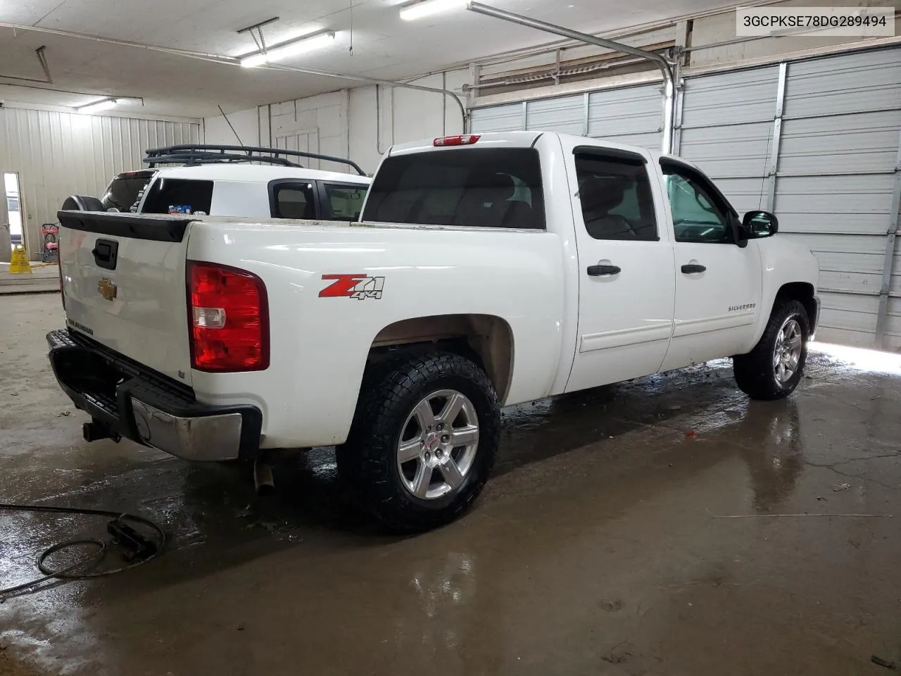 2013 Chevrolet Silverado K1500 Lt VIN: 3GCPKSE78DG289494 Lot: 73591474