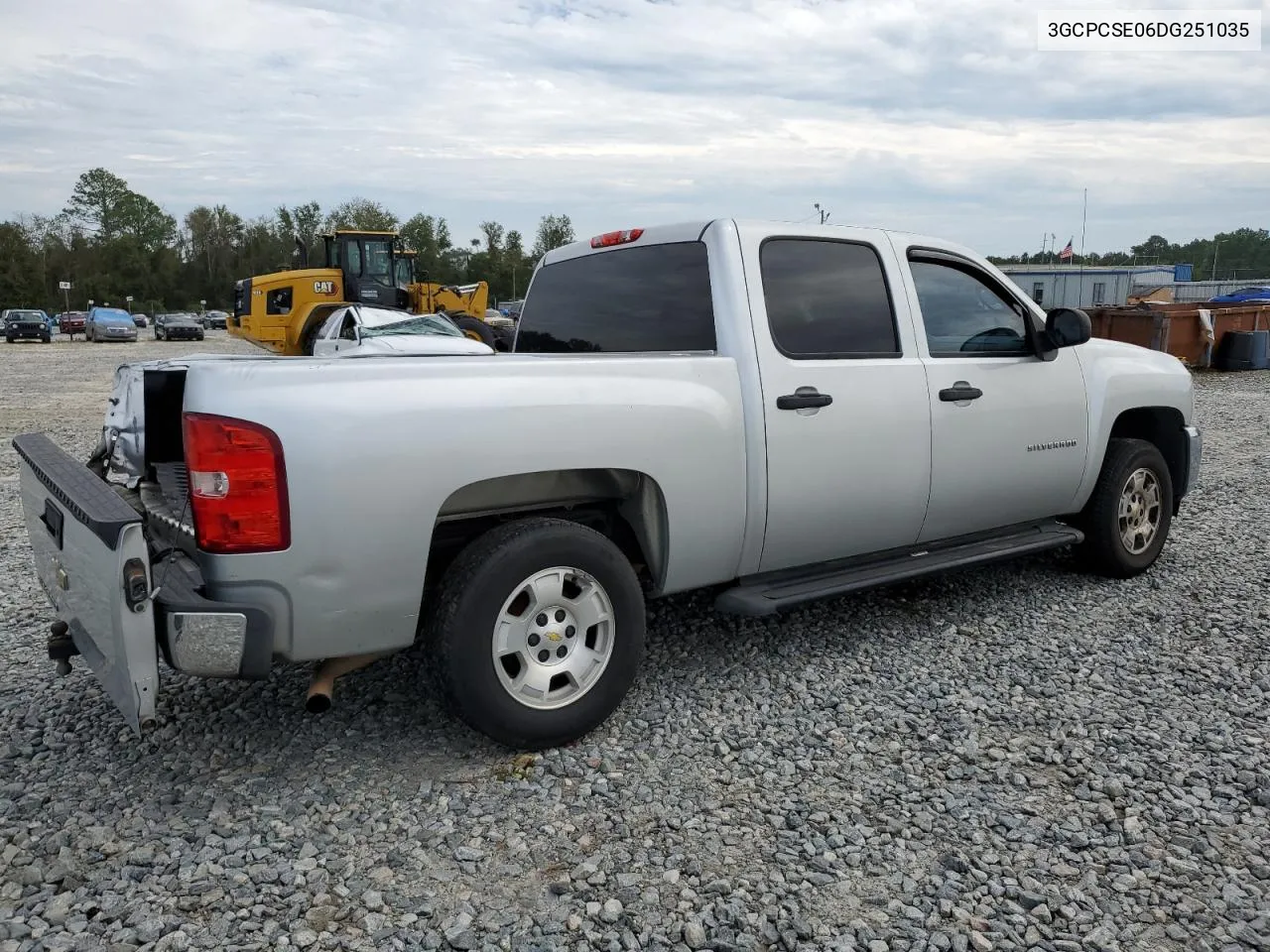 2013 Chevrolet Silverado C1500 Lt VIN: 3GCPCSE06DG251035 Lot: 73706194