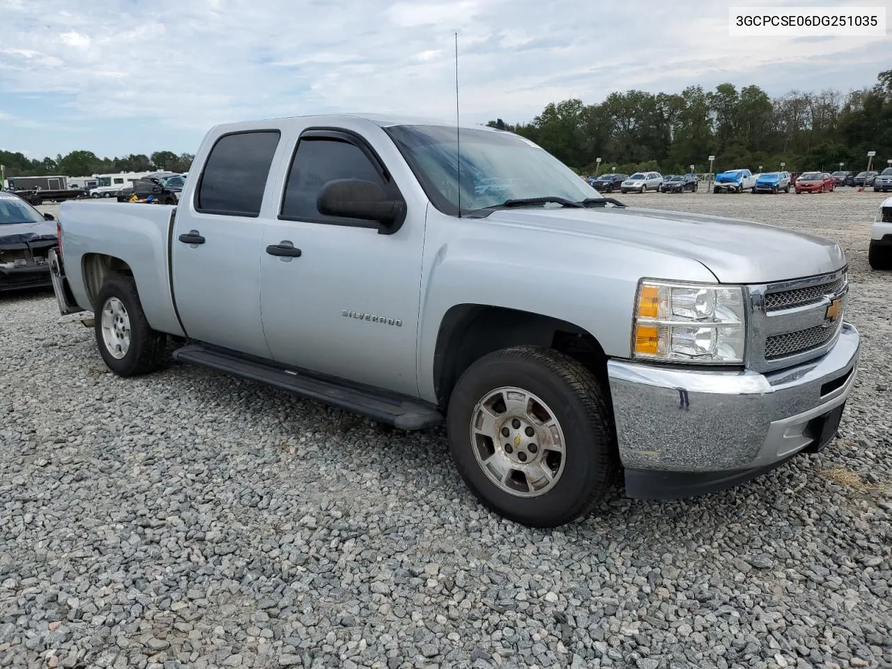 2013 Chevrolet Silverado C1500 Lt VIN: 3GCPCSE06DG251035 Lot: 73706194