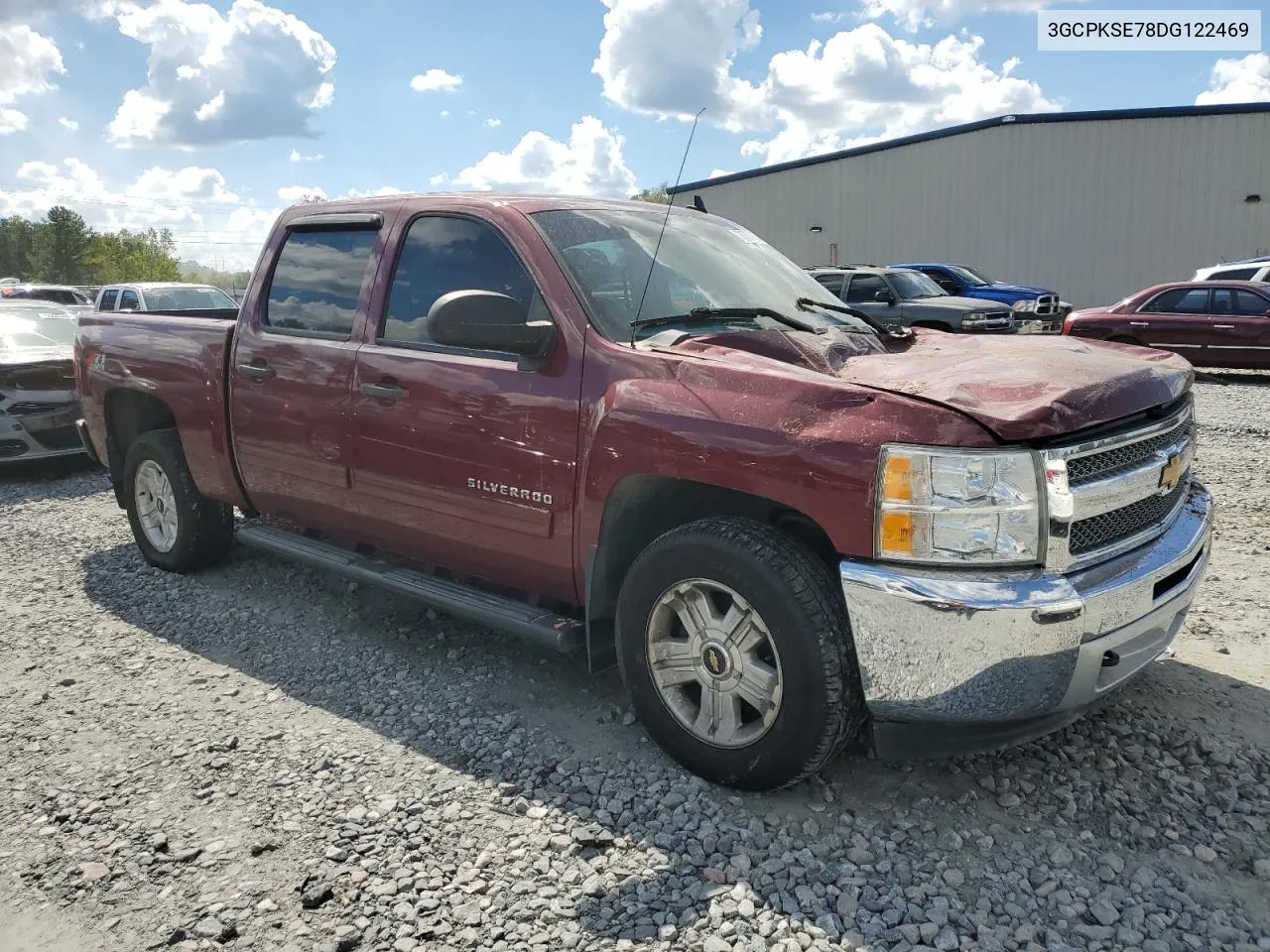 3GCPKSE78DG122469 2013 Chevrolet Silverado K1500 Lt