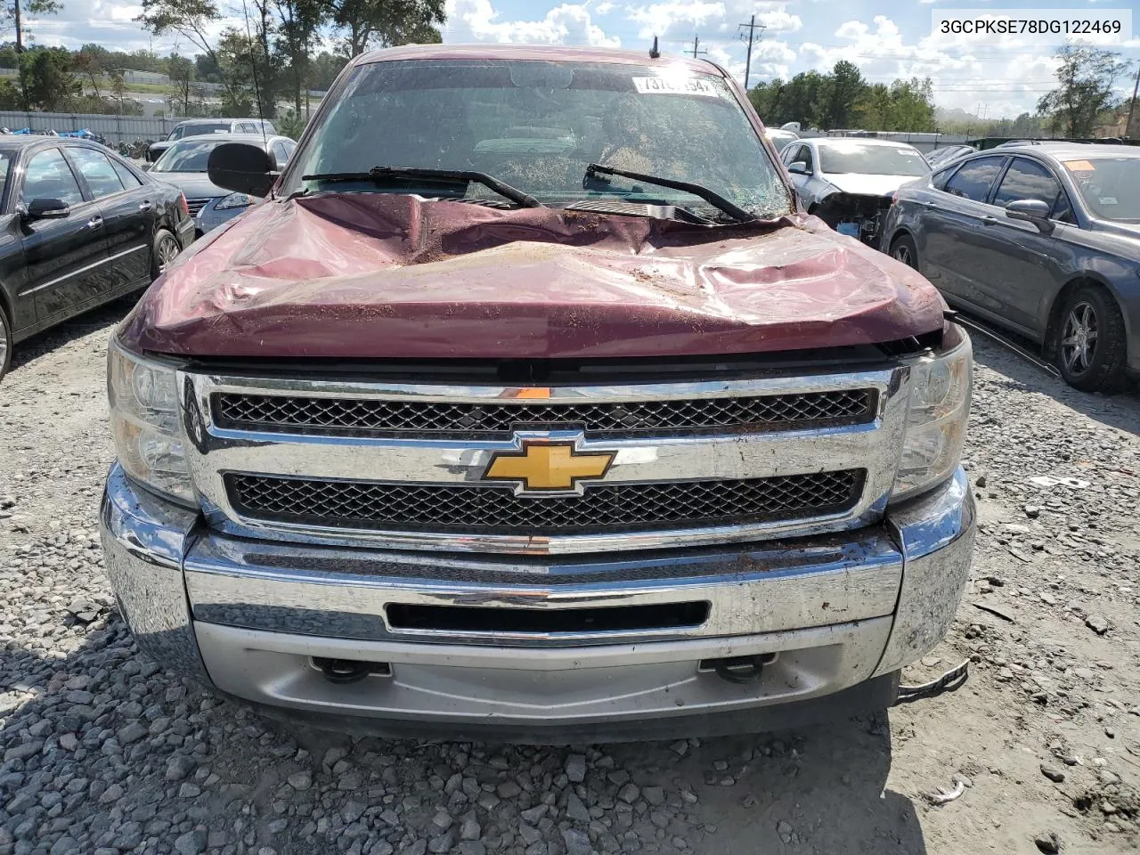 3GCPKSE78DG122469 2013 Chevrolet Silverado K1500 Lt