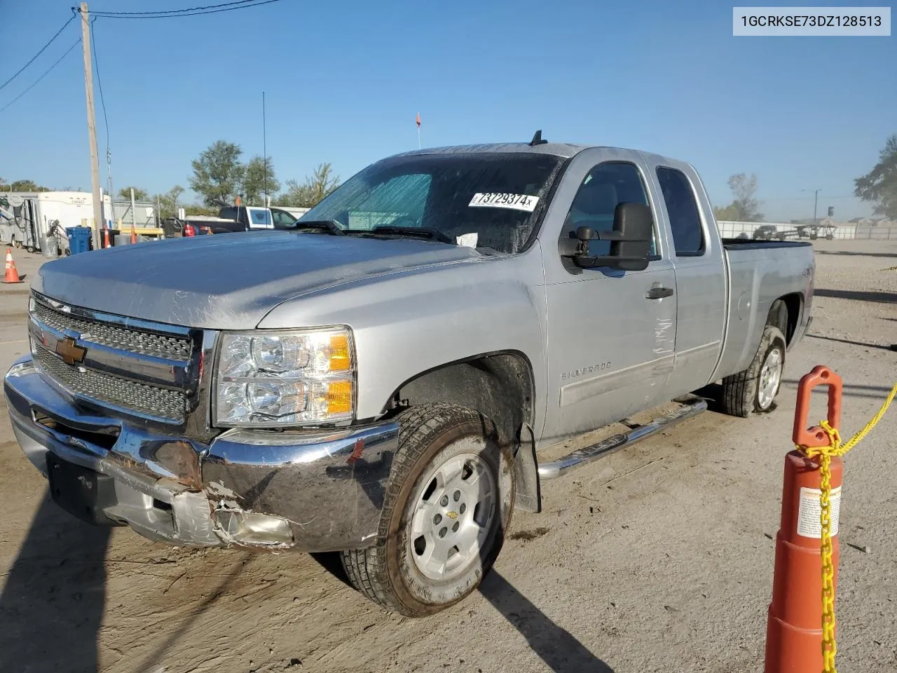 2013 Chevrolet Silverado K1500 Lt VIN: 1GCRKSE73DZ128513 Lot: 73729374